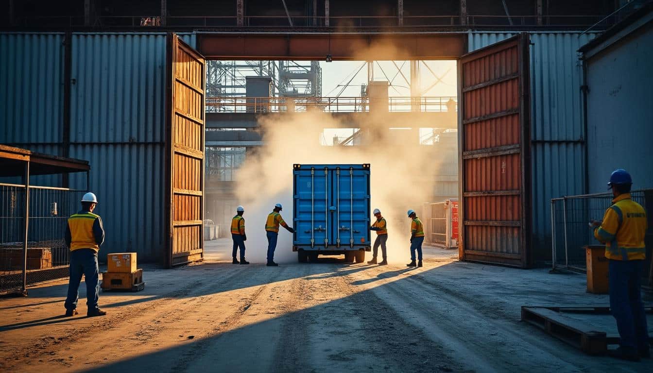 Illustration: Comprendre le rôle essentiel du conteneur de chantier dans vos projets