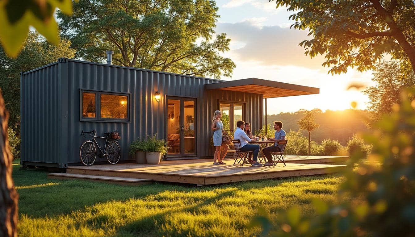 Conteneur tiny house : habitat écologique, modulable et mobile