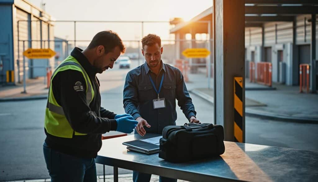 Les bonnes pratiques de fouille et de contrôle pour l'accès aux sites sensibles
