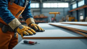 L’isolation de la charpente dans un atelier à structure métallique