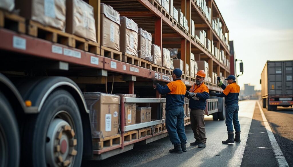 Comment optimiser le chargement des remorques en roulier logistique