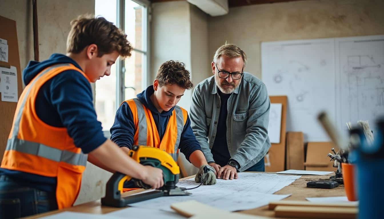 Illustration: Comment le CFA d’Alençon s’est imposé dans la formation au bâtiment et aux travaux publics