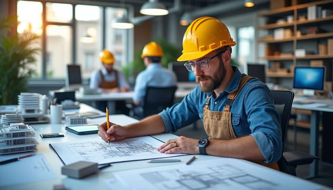 Illustration: Comprendre le rôle essentiel du dessinateur dans le secteur du BTP