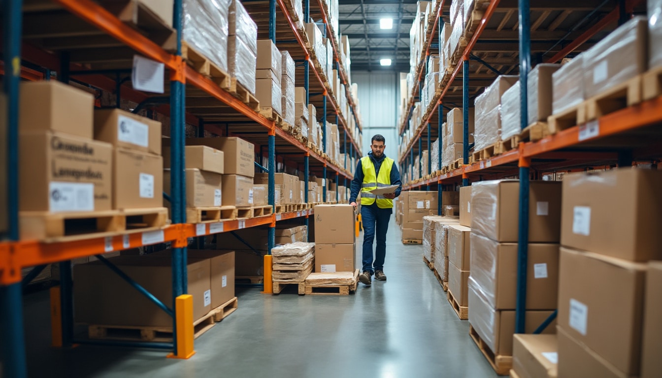 Illustration: Comprendre l’organisation optimale des espaces de stockage en entrepôt