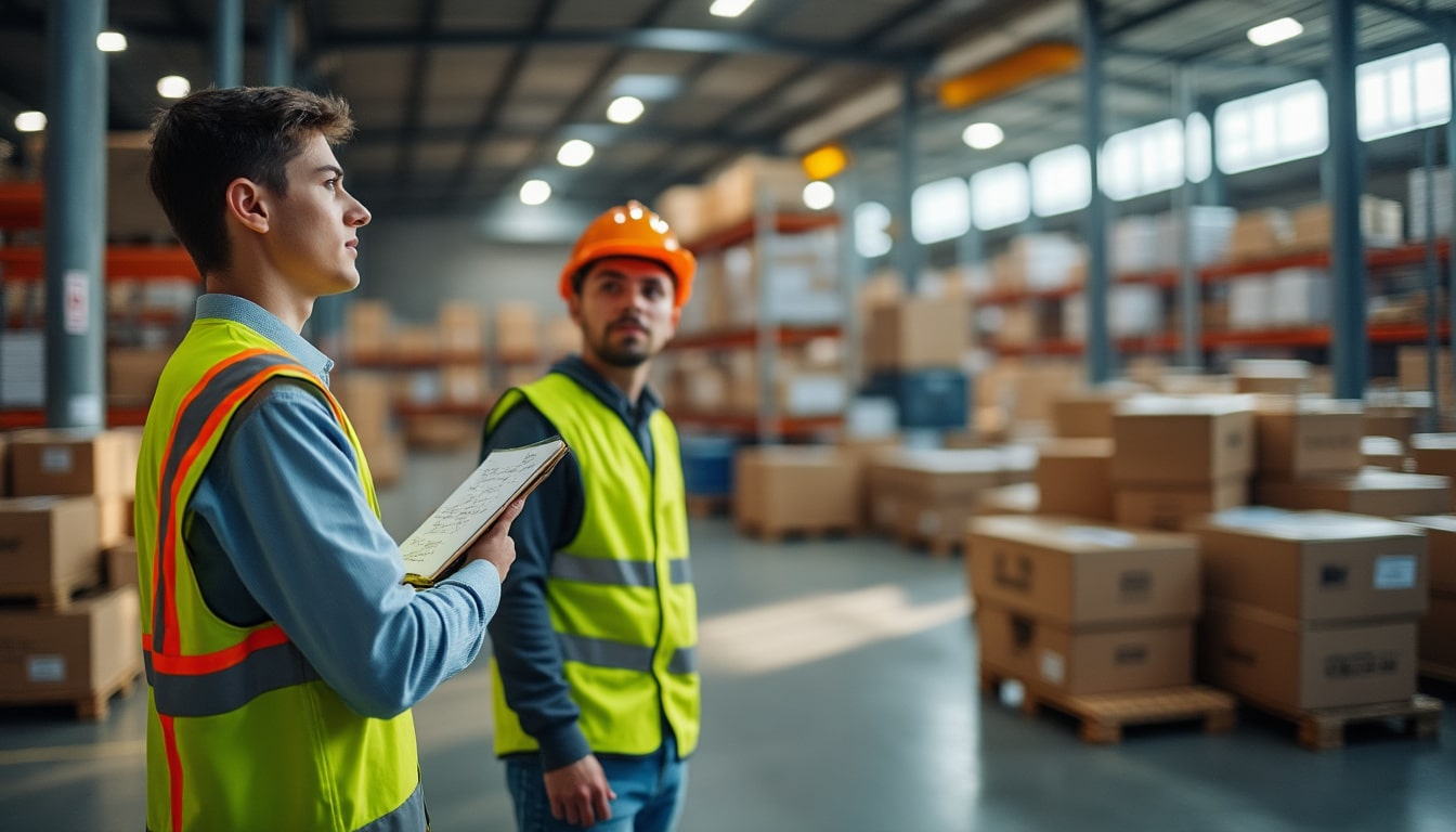 Stage en logistique pour débutant : guide complet et conseils clés
