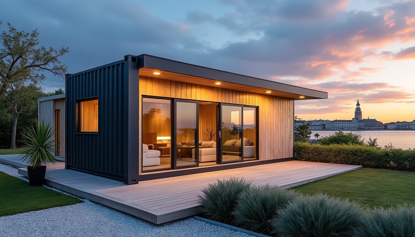 Illustration: Comprendre le concept d’un container bardé en bois