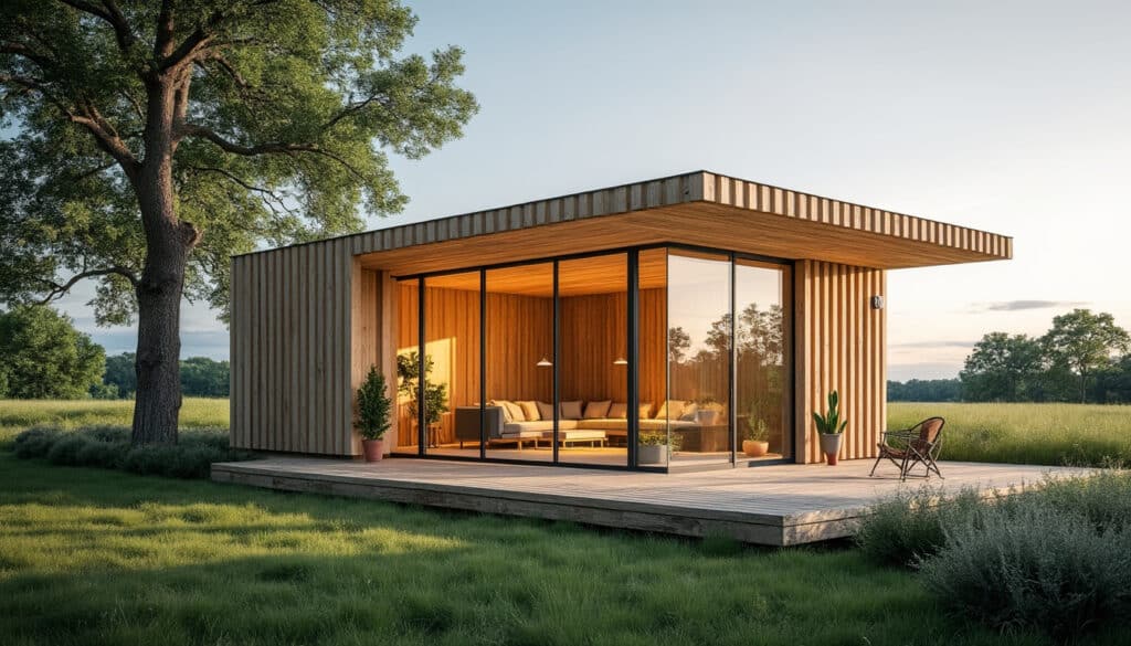Container bois bardé : isolation, design et usages innovants