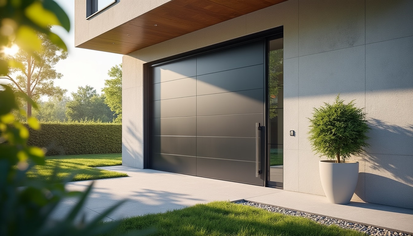 Porte de service en acier : sécurité, isolation et durabilité optimales
