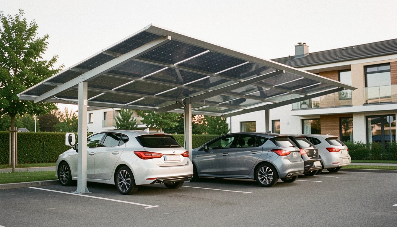 Ombrière solaire : fonctionnement, coût et rentabilité