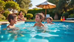 Piscine acier hors sol rectangulaire : robustesse et design optimisé