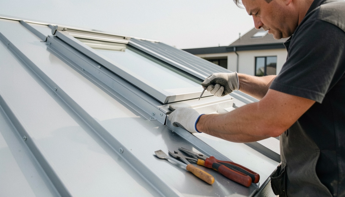 Raccord Velux pour bac acier : bien le choisir et le poser