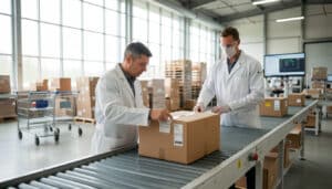 Colis expédié du site logistique : que signifie ce statut