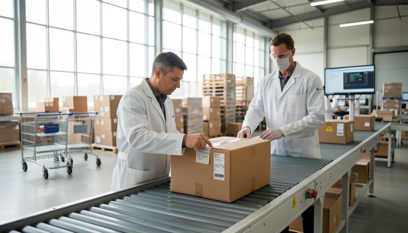 Colis expédié du site logistique : que signifie ce statut