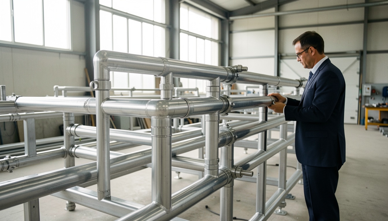 Structure tubulaire en acier : usages, tubes et raccords